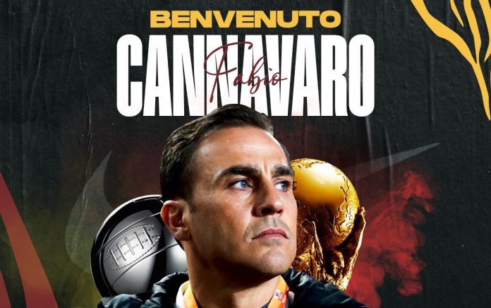 Fabio Cannavaro fot Benevento Calcio @bncalcio Twitter